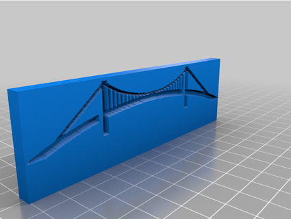 ambassador bridge 3d matthewgiancola 3d print model - Mito3D