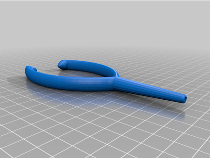 fly tying bobbin holder driftshack aus 3d print model - Mito3D