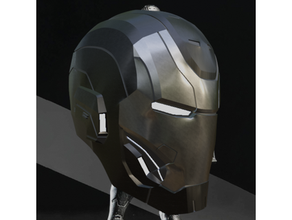 marca 25 atacante inspirado capacete v2 Budwin 3d print model - Mito3D