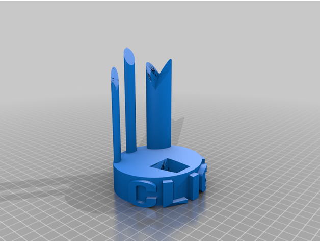 click remote johnnyfeather1937 3D print model - Mito3D