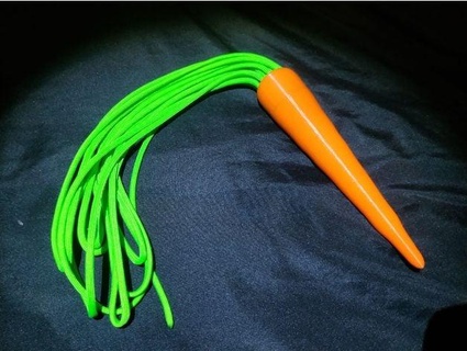 carrot flogger bdsm rope bunnies thatweirddude 3d print model - Mito3D