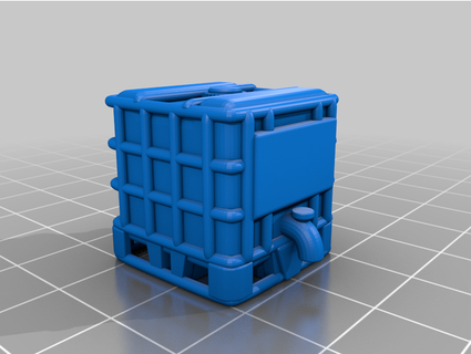Bulk Fluid Lager Kiste warmarine759 3d print model - Mito3D