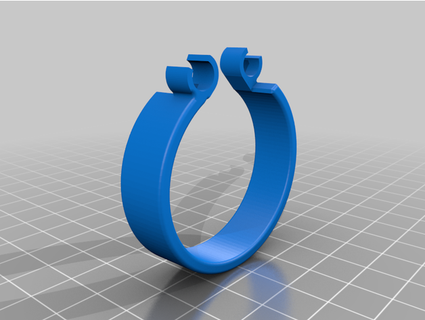 festool vuoto tubo cavo clip d36 diverso matthijsberg 3d print model - Mito3D