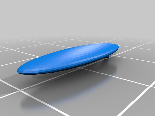 surf 3D print model - Mito3D