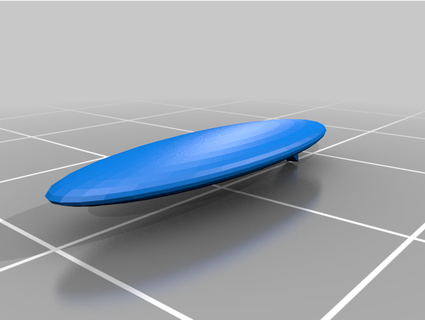 surf 3d print model - Mito3D
