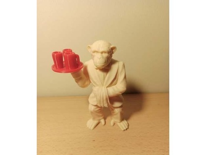 maymun hizmetçi siyah Salı 3d print model - Mito3D