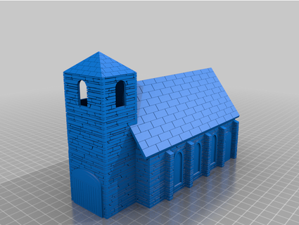 fow church arctic fox 3d print model - Mito3D