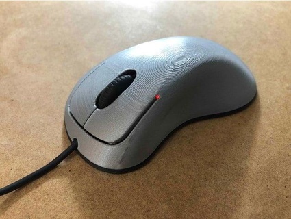 computer mouse reggieraye 3d print model - Mito3D