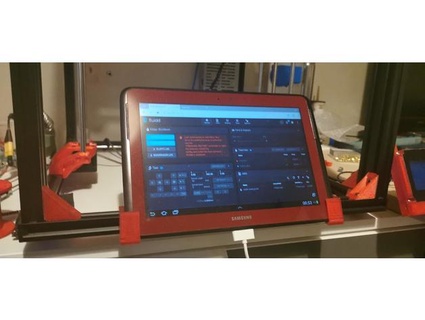 Ader xy Tablette Stand Größe highrish 3d print model - Mito3D