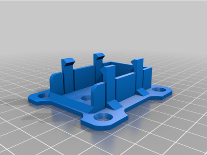 9v pil Kulp destek ksanter 3d print model - Mito3D