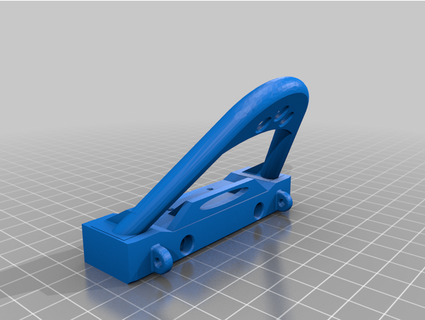 scx10 shorty bumper mooseknuckler 3d print model - Mito3D