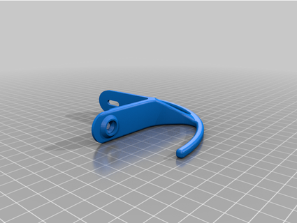 climbing vine support post corner plun 3d print model - Mito3D