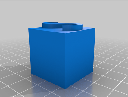 solido cubo escritorio decoración dillanispensando 3d print model - Mito3D