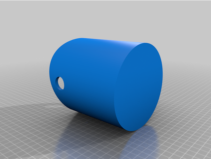coffee grounds container mike278 3d print model - Mito3D
