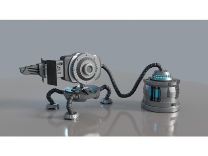 tethered dog cannon scofferoff 3d print model - Mito3D