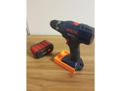bosch 18v tool holder au01 3d print model - Mito3D