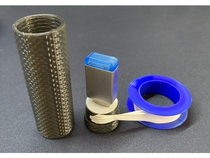 usb drive stick case water resistant erli 3d print model - Mito3D
