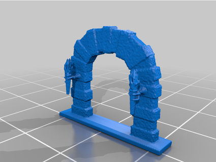 dungeons dragons archway harriman101 3d print model - Mito3D