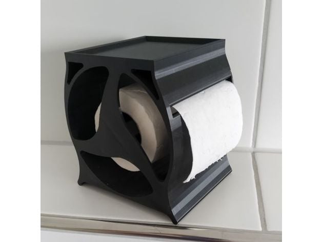 toilet paper holder - klopapierst nder klopapier mrnicedm 3D print model - Mito3D