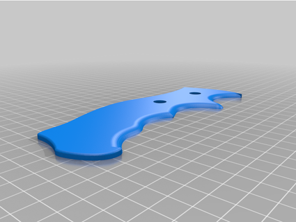 cs avcı bıçak 3d print model - Mito3D