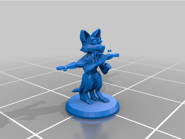 scrapper aço vazado 3D print model - Mito3D