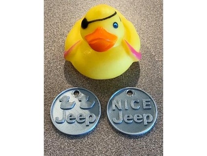 ducking jeeps coins jfusco 3d print model - Mito3D