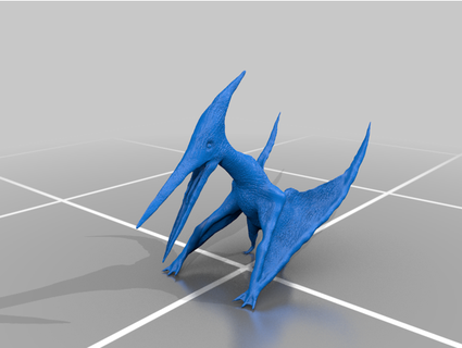 pteranodonte arrexel 3d print model - Mito3D