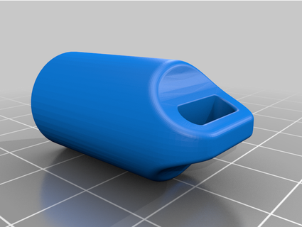 novorapid pump cart insulin holder keyring isaac696 3d print model - Mito3D