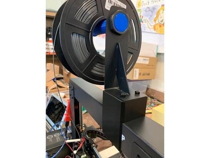 clip-on spool raiser maker select ipomaea 3d print model - Mito3D