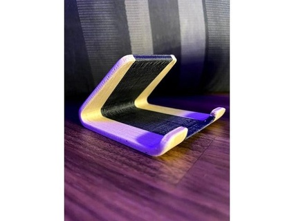 universal phone stand swipe notch collinormous 3d print model - Mito3D