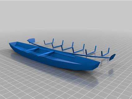 boat papercraftcroatia 3d print model - Mito3D