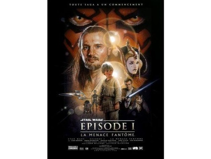 lithophane poster affiche star wars ep1 rustyvince63 3d print model - Mito3D