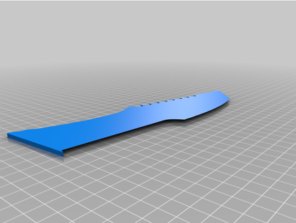 cs chasseur couteau 3d print model - Mito3D