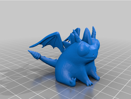 fred grenouille toxic3dp 3d print model - Mito3D