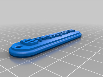 Husqvarna anahtarlık lumorbis 3d print model - Mito3D