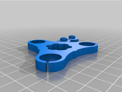 3 ball fidget spinner pickandpray 3d print model - Mito3D