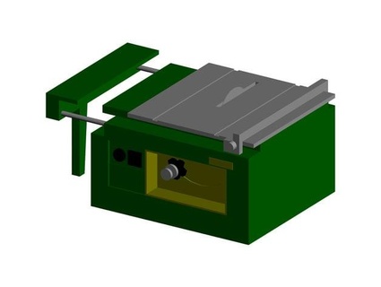 proxxon banc scie raton laveur 3d print model - Mito3D