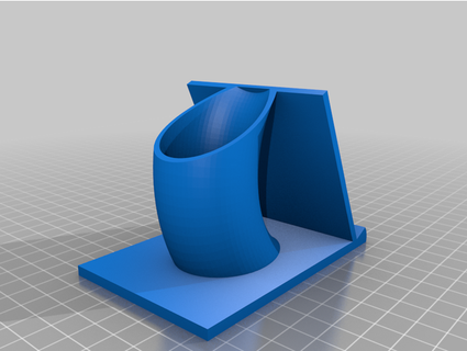 cell phone stand pfurious1 3d print model - Mito3D