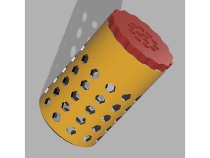 sunlu filadryer humidity reducer - silica gel holder filament rolls interceptoriii 3d print model - Mito3D