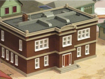 ho scale school building kabrumble 3d print model - Mito3D