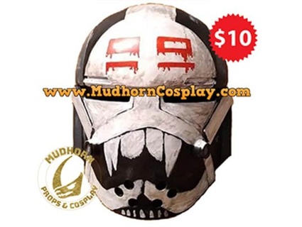 wrecker helmet - bad batch star wars cosplay 3dfilesforu 3d print model - Mito3D