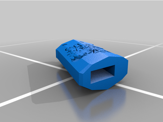 shogun buio duca impugnatura oricalco 3D print model - Mito3D
