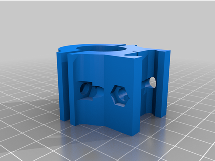 torcia elettrica picatinny kall neve 3d print model - Mito3D