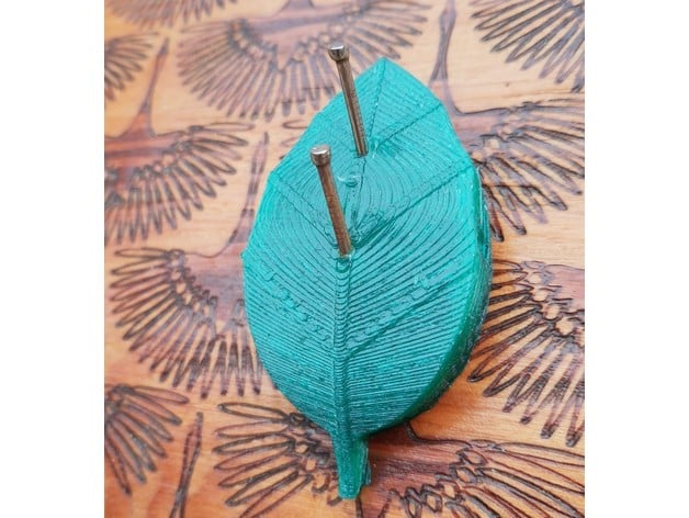 wall leaf hanger festina3d 3D print model - Mito3D
