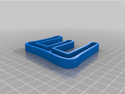 Led neon esnek dikey açık işaret elec2rak 3d print model - Mito3D