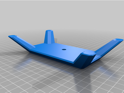vertical estante soporte ps3 Super delgado avestruz 3d print model - Mito3D