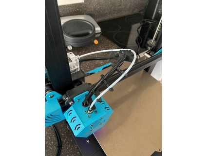 arboles azul extrusora cable soporte softwaredefinidohumano 3d print model - Mito3D