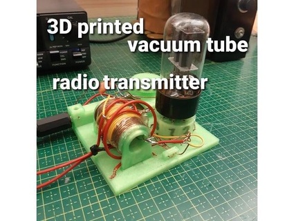 3d printed vacuum tube transmitter sa2clc 3d print model - Mito3D