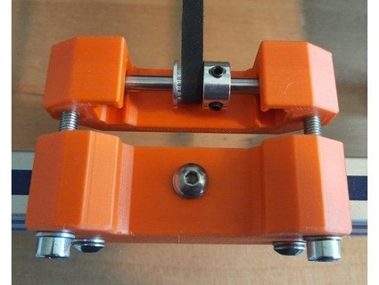 am8 y-tensioner bearings motor pulley hardyp 3d print model - Mito3D