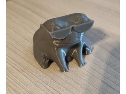 fred frog sunglasses butt thicc sashazell 3d print model - Mito3D
